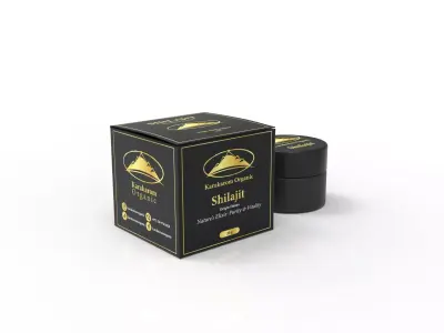 Shilajit bottle Texture