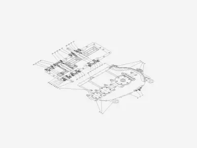 two stage gear Free 3D model
