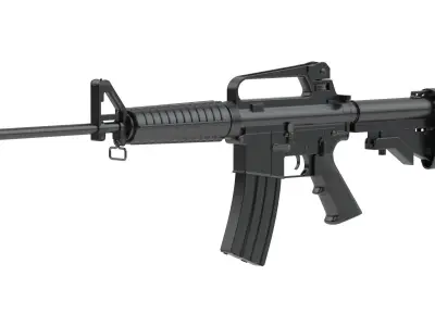 Colt AR-15 3D model