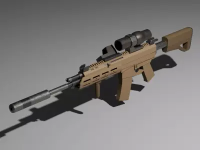 ACR Bushmaster custom 3D model