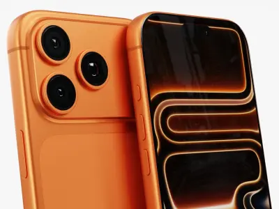 Apple iPhone 17 Pro 3D model