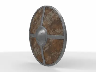 VikingShield 01  3D model