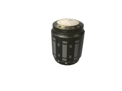 sci-fic bomb Free low-poly 3D model