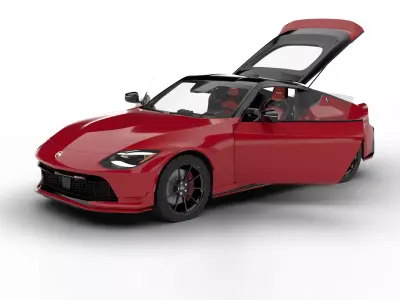 Nissan Nismo Z 2027 HQ 3d model 3D model