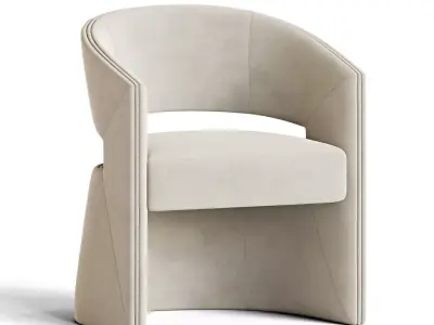 Fortune Dining Chair Tecninovainteriors 3D model
