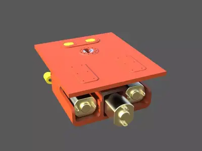 Towing Pins - Shark Jaws Modul Typ B 3D print model by haller3d