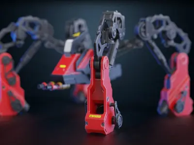 Spider Mech 3D model purchase