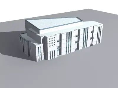 Office Building 3D model 271