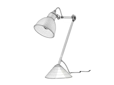 Lampe Gras No 205 Table 3D model