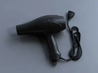 Hair dryer 3D model buy