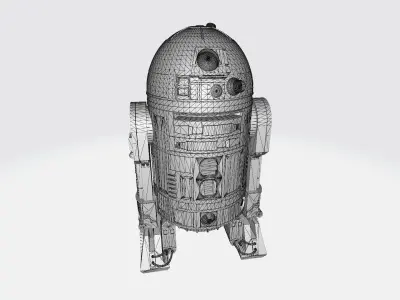 Star Wars - R2 Unit 3D model