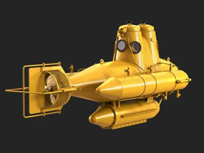 Submarine 3D model