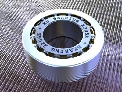 WD Bearing2206K Free 3D model
