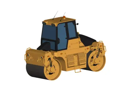 Road Roller   3D model