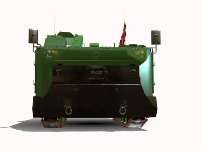  Assalto Maritimo ZAHA  MAV Low-poly 3D model