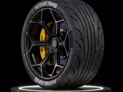 Nankang Sportnex NS2R 265 35 ZR18 97Y 3D model