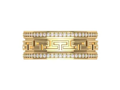 Wedding Ring  3D print model 252