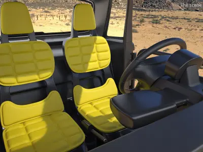  Open Roof Offroad Microcar Khaki 