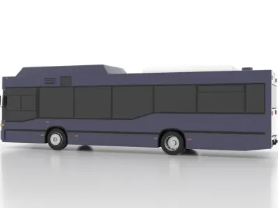 Mercedes-Benz O405NK CNG Low Low-poly 3D model
