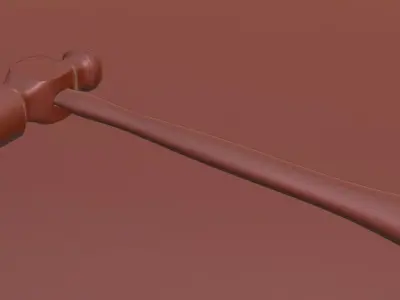 Hammer 3D model get