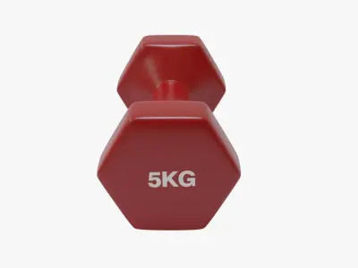 Dumbbell 5kg 3D model