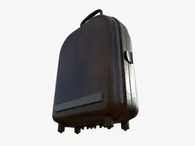 Cartoon Style Stylized Radio Sunnylife Radio Wood Edition 3D model