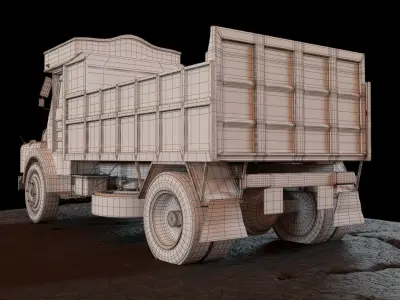 INDIAN TRUCK  3D model