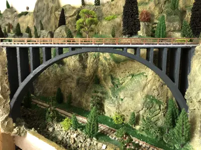H0 bridge  3D print model