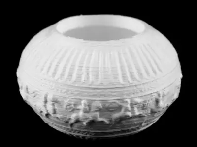 Antique Vase Le Louvre 3D model