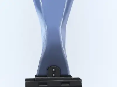 Dagger sword Free low-poly 3D model
