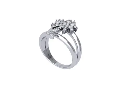 Wedding Ring  3D print model 401