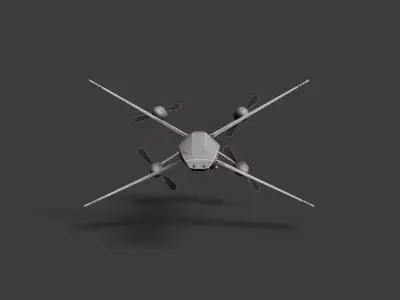 HX-2 Drone  3D model