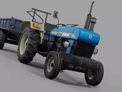 Holland Tractor 3D model