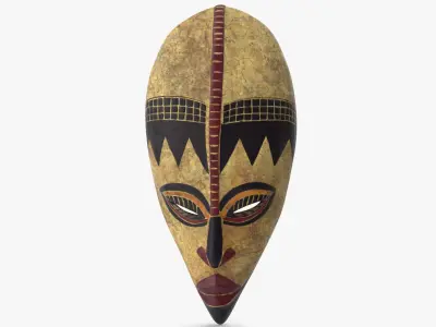  African Nigeria Mask 2 