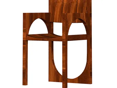 Loupe chair 3D model