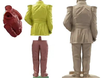 Manuel Luis Osorio - Patrono Cavalaria Brasil  - 3dPrintingReady 3D print model