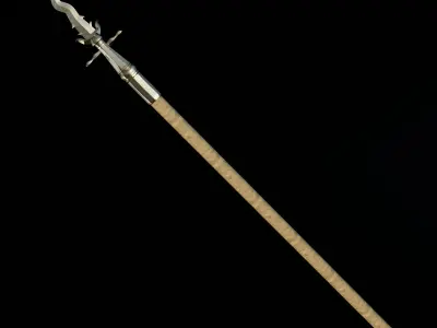 Historical Accuracy 3d Model of War Spear 3D print model