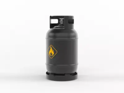 Gas Cylinders 3D model purchase