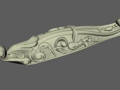 leg High quality 3d models for processing on a cnc machine 3D model 39