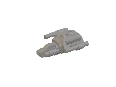 Sol Confederacy Fighter 3D print model