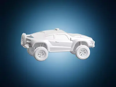 Extreme E Odyssey 21 Electric SUV Model 3D print model
