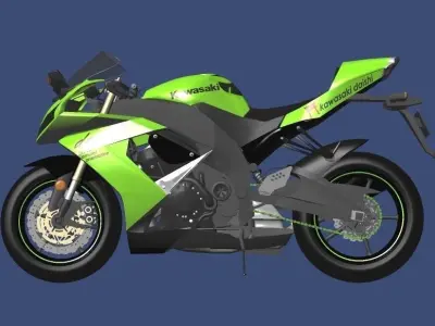 Speed Motorcycles early model 3D model