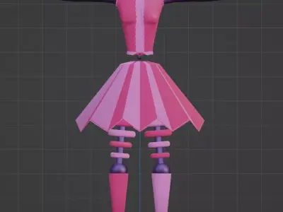 Robocatgirl Hosi 3D model