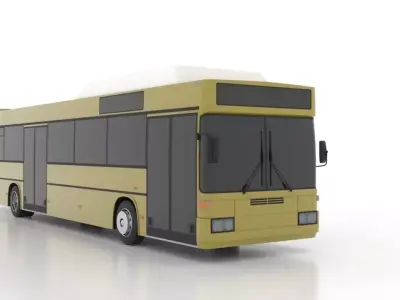Mercedes-Benz O405 CNG Low Low-poly 3D model
