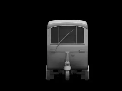 Auto rickshaw 3d model 3D model