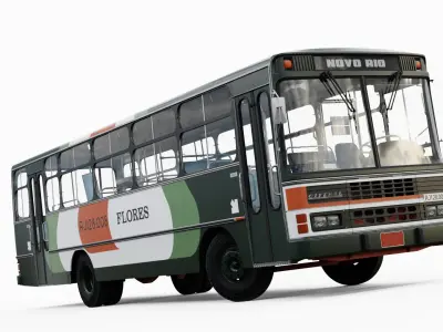Ciferal Tocantins Short Flores MB LPO-1113 3D model