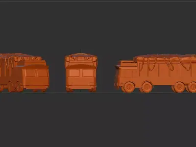 Truck  3D print model