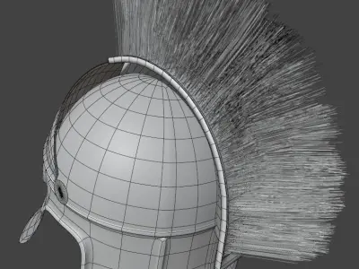 Spartan helmet Free 3D model