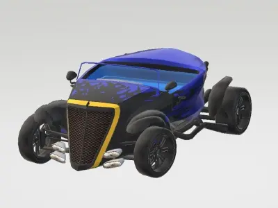 Vintage Racer Free 3D model