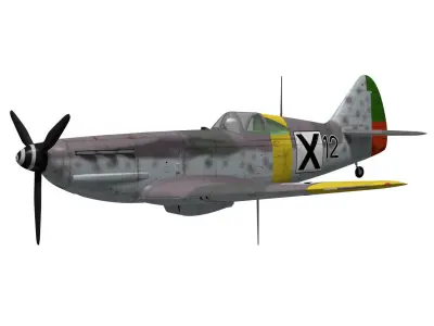 Dewoitine D520 3D model get